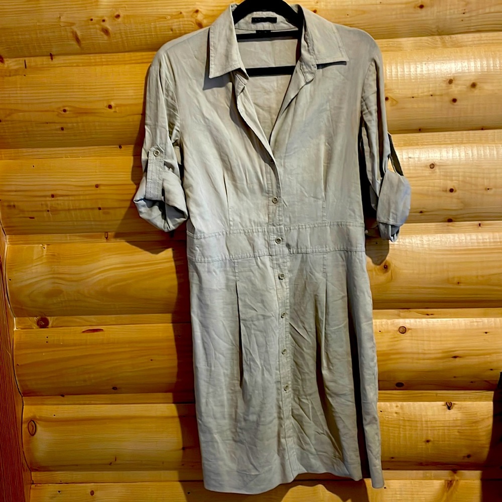 THEORY Womens Shirtdress - recent style